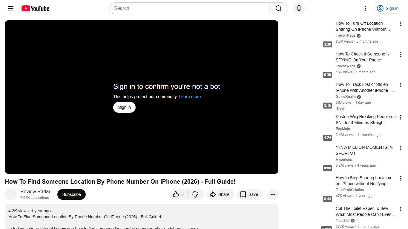 How To Find Someone Location By Phone Number On iPhone (2026) - Full Guide! - YouTube